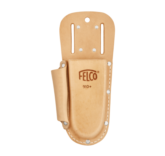 Felco 910+ Holster w/Sharpener holder (with Belt Loop and Clip) 