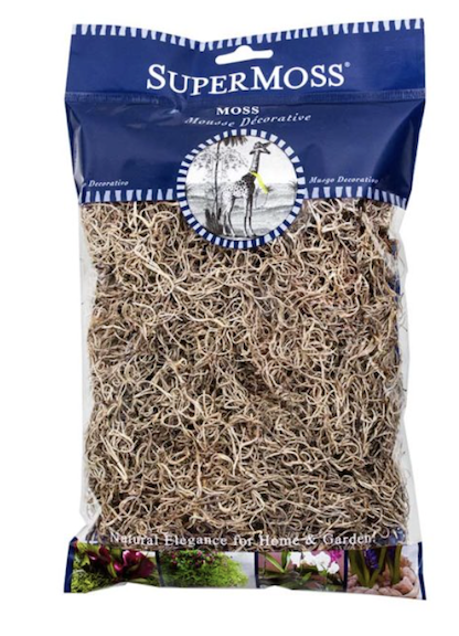 DTE Supermoss Spanish Moss Natural 4 oz 26905