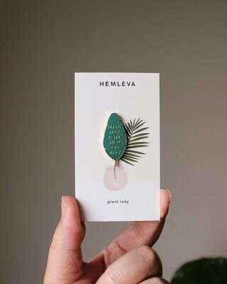 Hemleva Plant Lady Is the New Cat Lady Pin