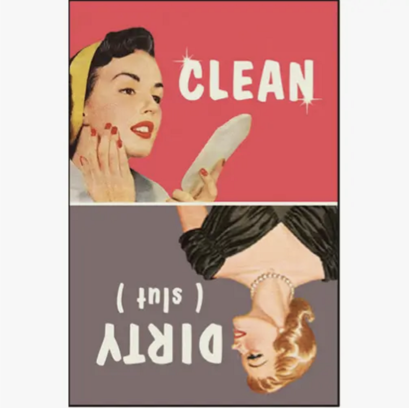 Ephemera Clean/ Dirty Magnet 7045