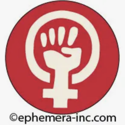 Ephemera Women's Lib Symbol Magnet 2797m