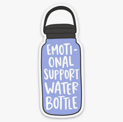 Brittany Paige Emotional Support Water Bottle Sticker STK181