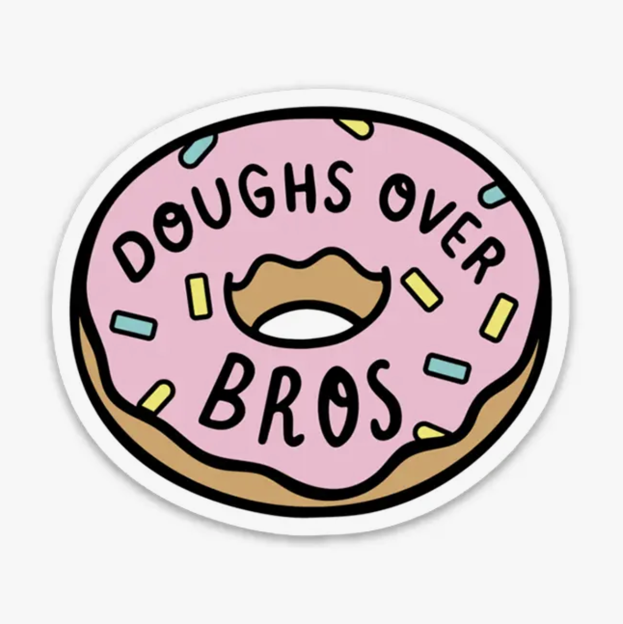 Brittany Paige Doughs Over Bros Sticker STK115