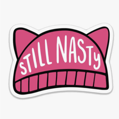 Brittany Paige Still Nasty Hat Sticker STK143