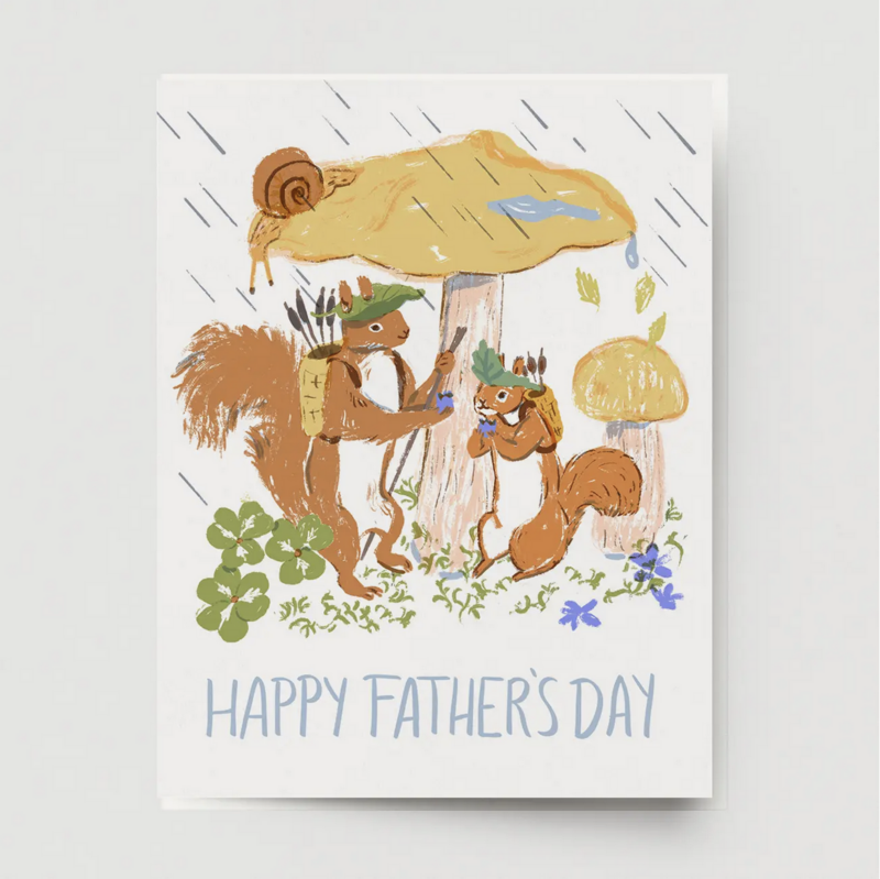 Ingrid Press Squirrels Card H-128