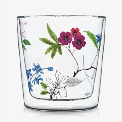 PPD Flower Power Tea/Coffee Glass 604656