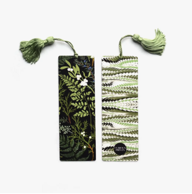 CP Botanical Fern and Marbled Bookmark