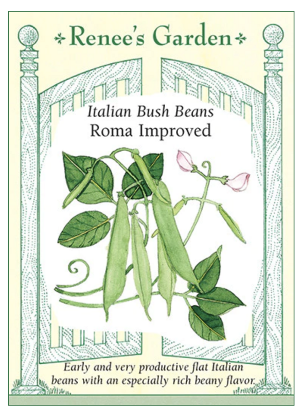 Renee's Bean Bush Roma Improved 5418