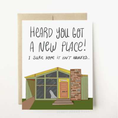 DDF Congrats on Your New House (Even if its Haunted) Card NH-2304