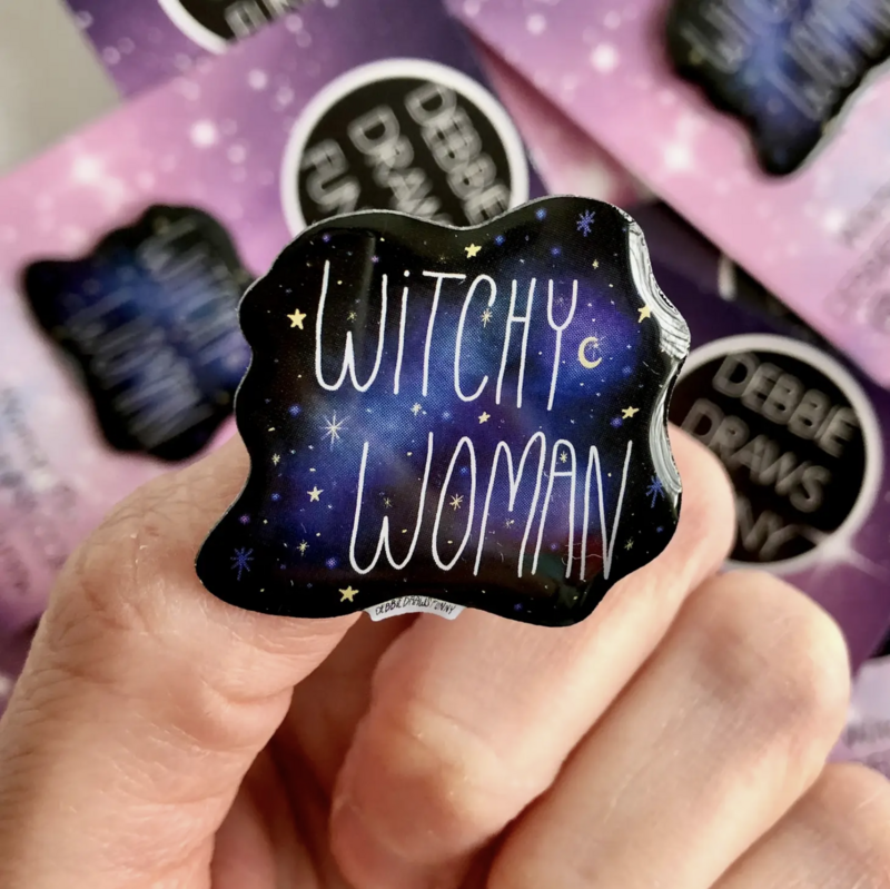 DDF Witchy Woman Pin  PIN-WW