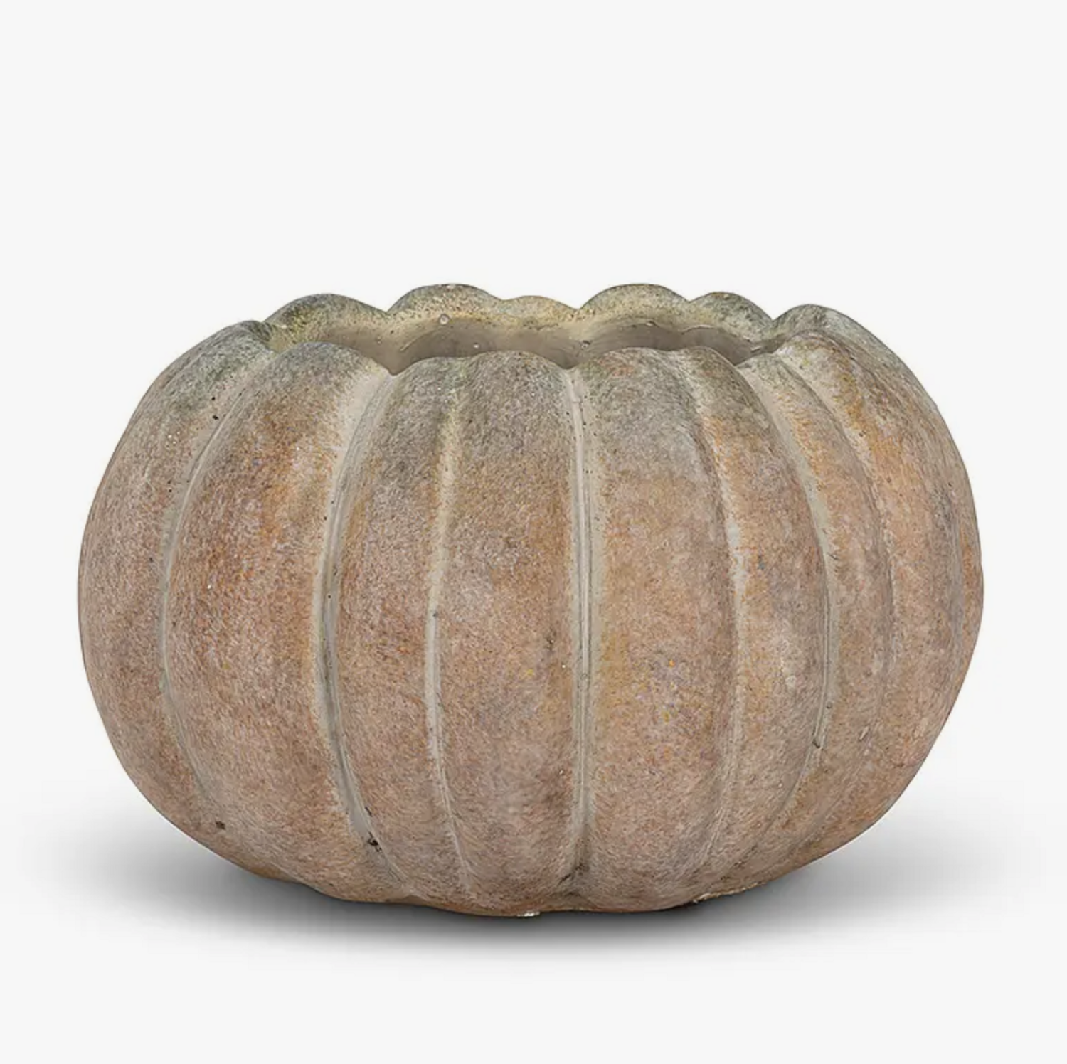 Abbott Pumpkin Planter Large Low 6.5"W (2408)