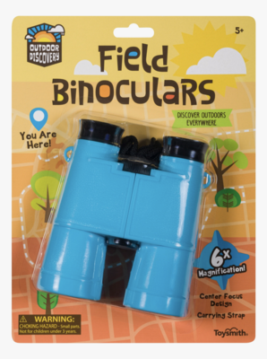 Toysmith Outdoor Discovery Field Binoculars Assort Colors 6917
