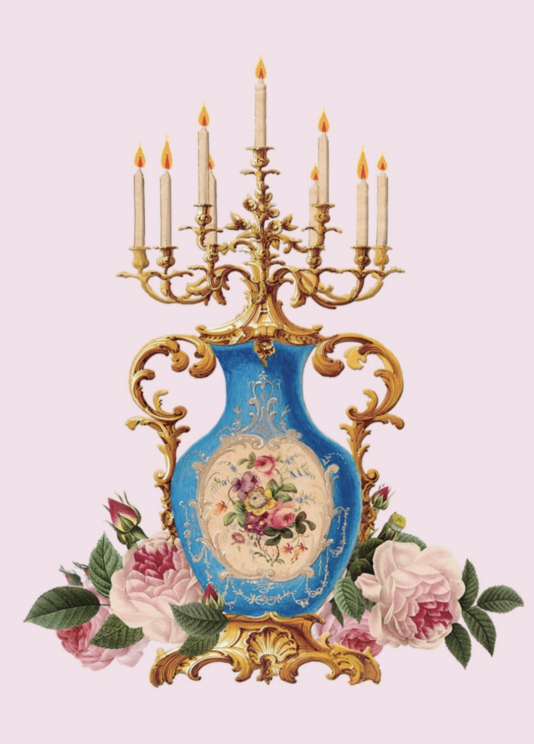 PFD Candelabra Mini Card MI-CAN