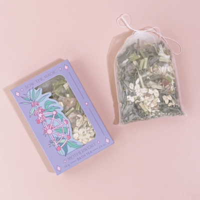 Sow The Magic Tarot Botanical Bath Tea Box - Motherwort