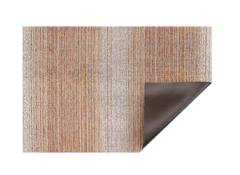 Chilewich Fade Stripe Shag Doormat 18x28 Sunrise