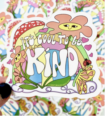 DDF Cool To Be Kind Sticker