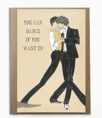 A Zillion Dollars You Can Dance Greeting Card C5329