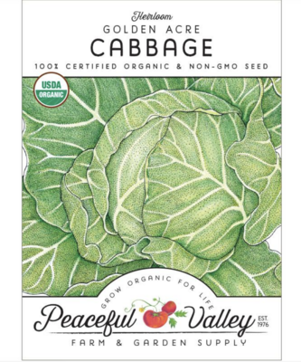 PV Cabbage Golden Acre Org SNV8377