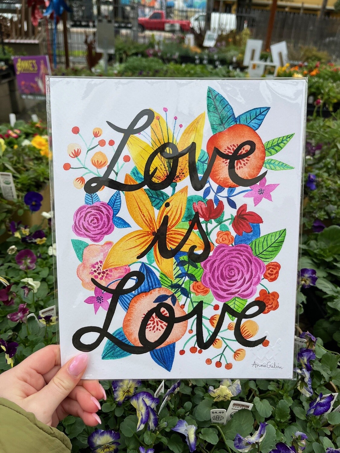 3FS Love Is Love Print 8"x10"