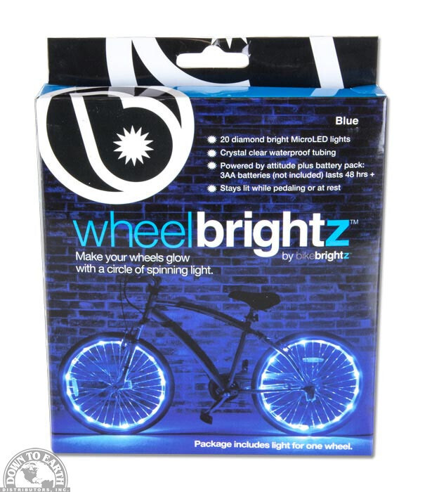 DTE Wheel Brightz Blue Bike Lights (09997)
