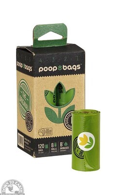 DTE Poop Bag Bio/CNTDWN Roll 120pk 42009