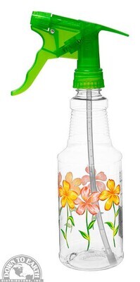 DTE Spray Bottle 16oz Floral Assorted Colors (01681)
