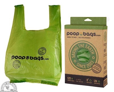 DTE Poop Bags Handle Tie Bag 120pk 92600