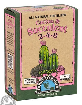 DTE Cactus & Succulent Mix 4-4-8 Mini 1lb (17878)
