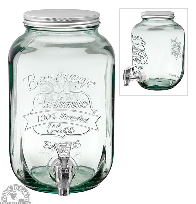 DTE Dispenser Glass 4 Liters with Spigot 05968