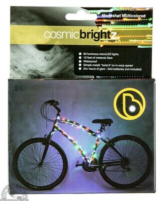 DTE Cosmic Brightz Rainbow Bike Light (09996)