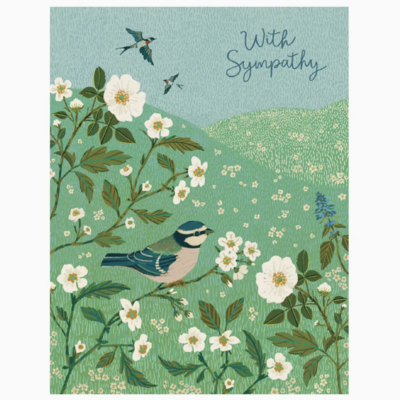Studio Eleven Field of Flowers Sympathy Card (No SRP) VB183U-C