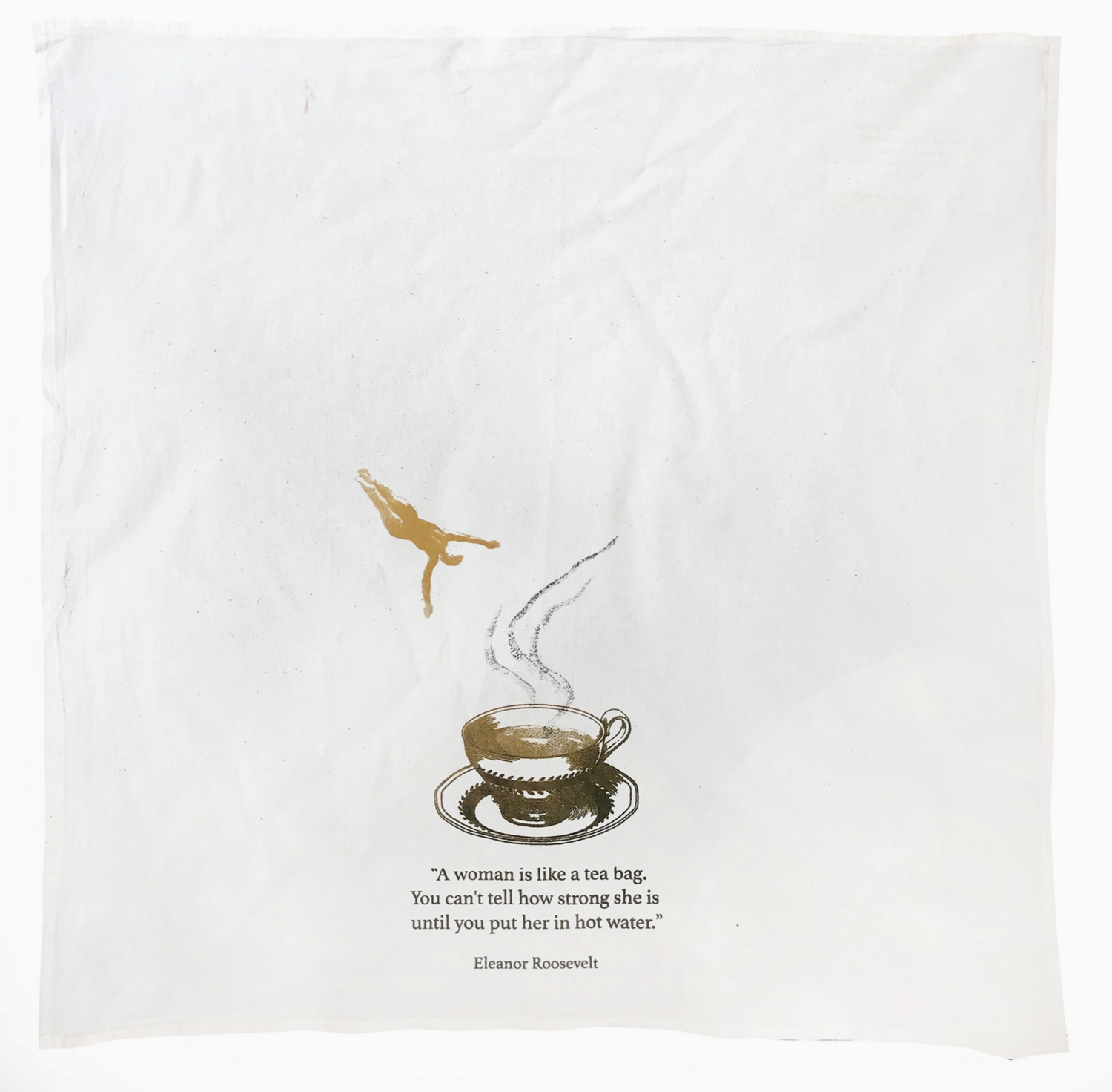 Valentine Viannay Roosevelt Tea Towel 