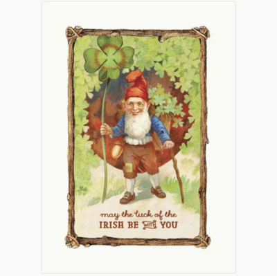 Lucca Paperworks Irish Luck 5x7 St. Patrick's Day Greeting Card 2061L