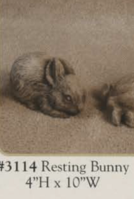 Art Craft Resting Bunny - PO (3114)