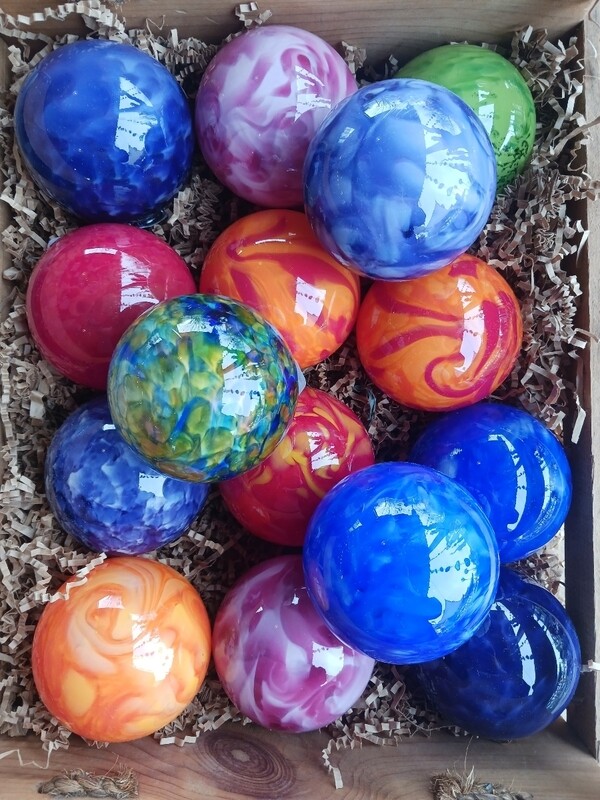 IAG Glass Pond Float Ball (Assorted Colors)