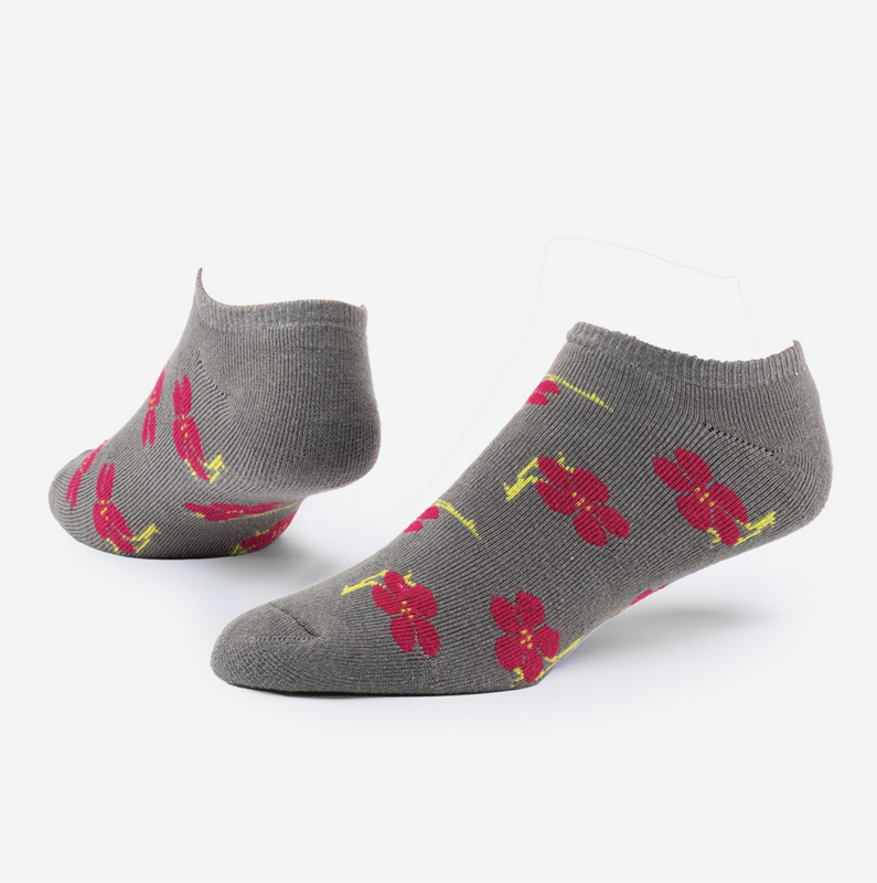 Maggie's Organic Cotton Blossom Footie Socks 