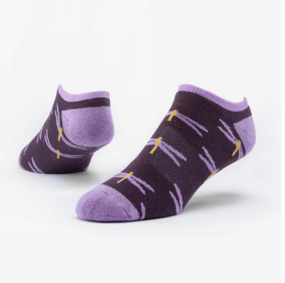 Maggie's Organic Cotton Dragonfly Footie Socks 