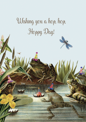 PFD Wishing You a Hop, Hop, Hoppy Day! 5x7 Card C-HOP