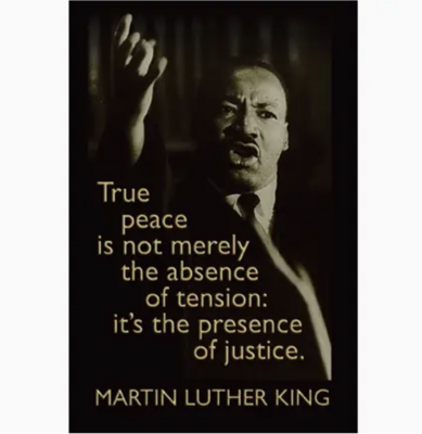 SCW True Peace - MLK Magnet (M026)