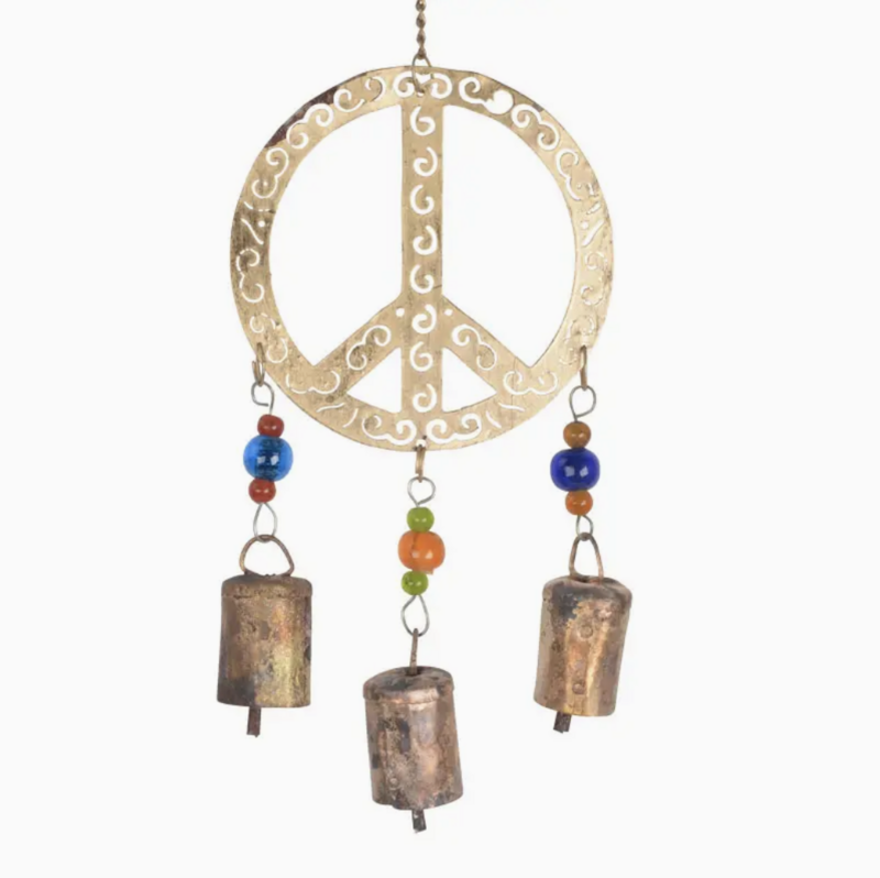 Benjamin Recycled Peace Windchime 64737