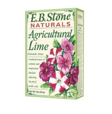 EB Stone Agricultural Lime 4 lb Box (338)