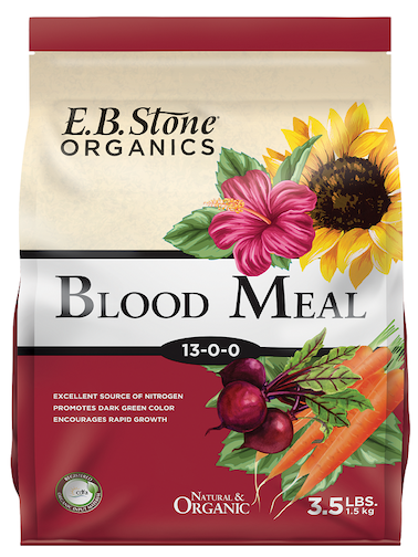 EB Stone Blood Meal 3.5 lb Bag 13-0-0 (334)