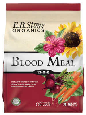 EB Stone Blood Meal 3.5 lb Bag 13-0-0 (334)