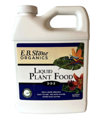 EB Stone Organics Liquid Plant Food 1 Qt 3-3-2 (203)