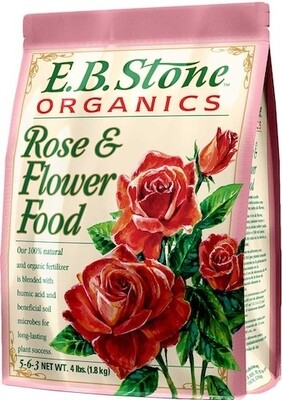 EB Stone Rose and Flower Food 4 lb Bag 5-6-3 (327B)