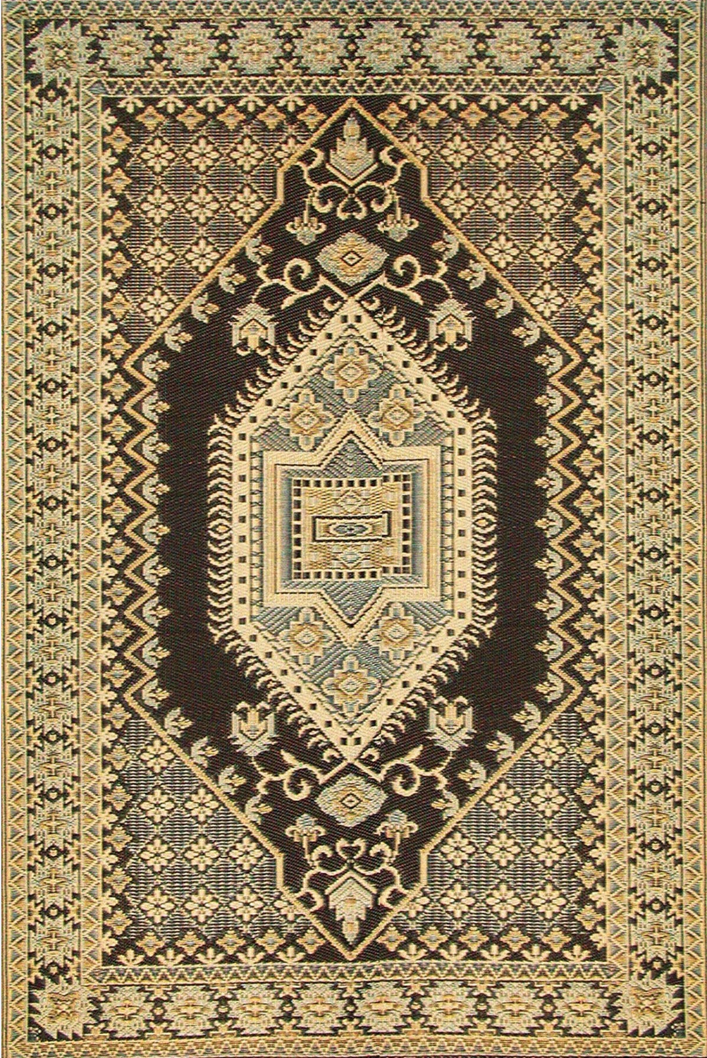 Mad Mats Turkish Black/Brown 6'x9' (21681)