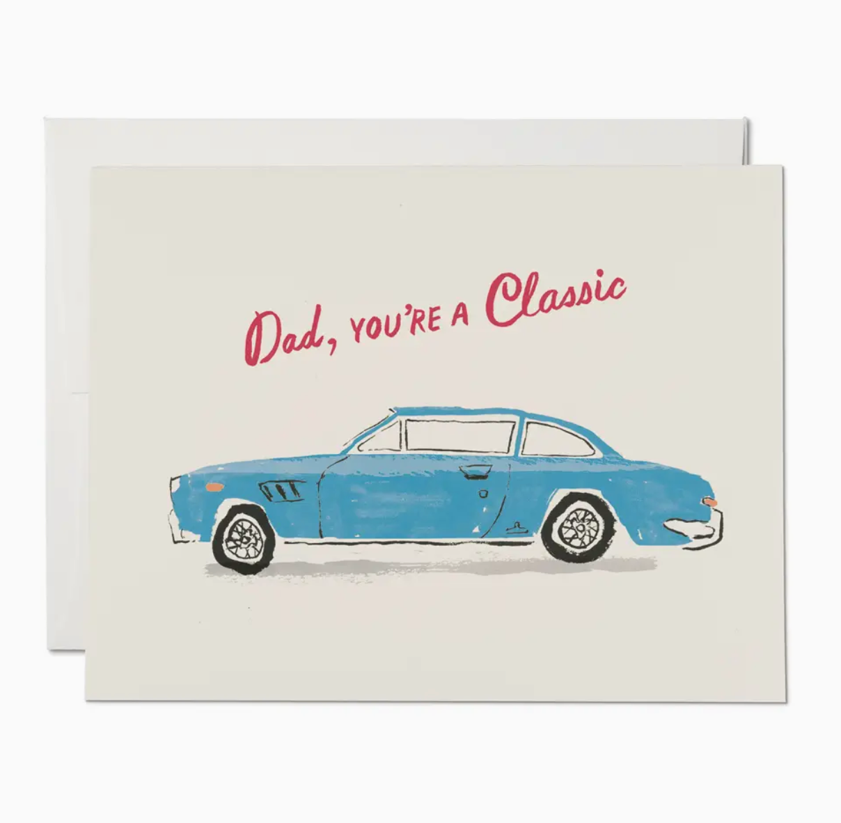 Red Cap Classic Father's Day Greeting Card KRL1786