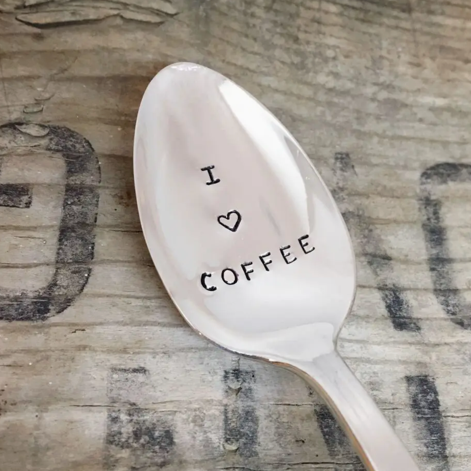 PW I Heart Coffee Teaspoon