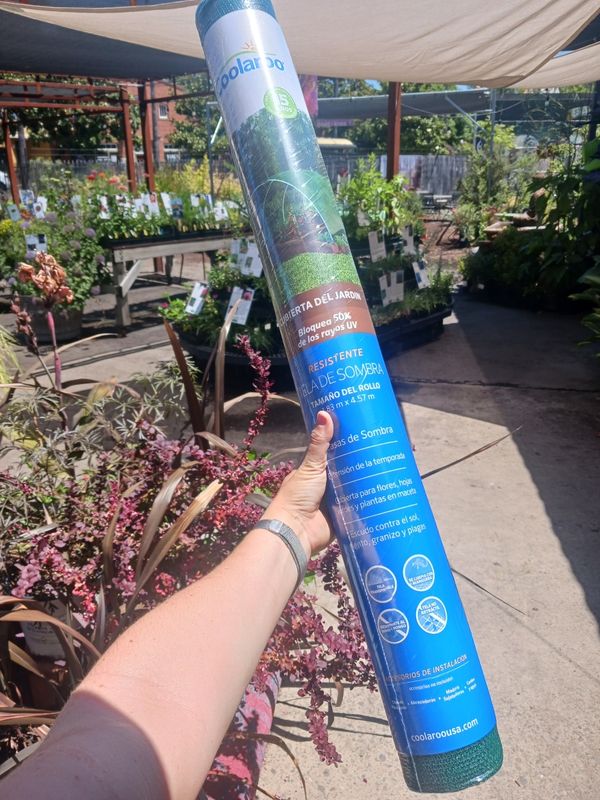 BFG Coolaroo 6'x15' Light Fabric Rnfrst 50% Shade GAP457938