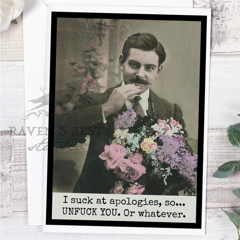 RRS I Suck At Apologies, So... Card (mr84)